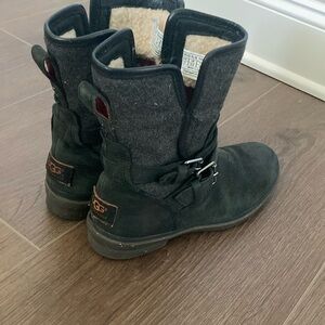UGG Black Suede Boots
